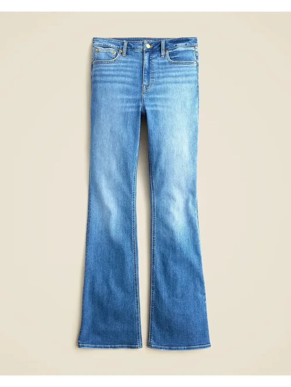 J.Crew 70's style Skinny Flare Slim fit Blue Jeans in Margaret wash Women's 32